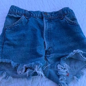 jean shorts